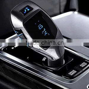 X5 Car Kit Bluetooth Car Kit MP3 Player Wireless Bluetooth FM Transmitter Radio Adapter Car Charger thumbnail-4