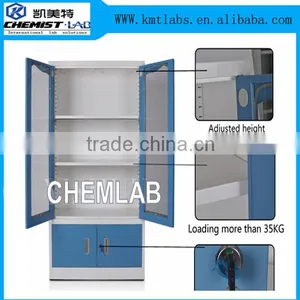 Swing Glass Door Steel Master File Cabinet For Chemistry Laboratory thumbnail-1