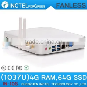 Fanless Alluminum Chassis Four Native Usb 3.0 C1037u 4g Ram 64g Ssd thumbnail-2