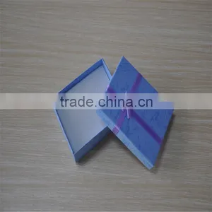 Custom Cardboard Paper Square Jewelry Gift Box thumbnail-1