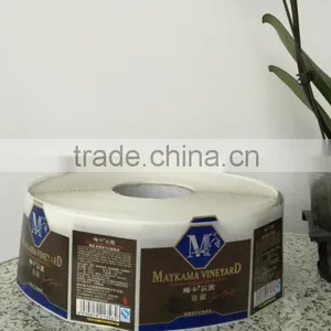 Low Price and High Quality Paper Material Red Wine Labels Printed Adhesive Stickers in Roll thumbnail-3