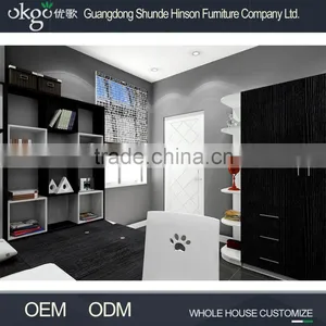 Deft Design Black Bookshelves, Small White Bookcase, Furniture Bookcases thumbnail-1