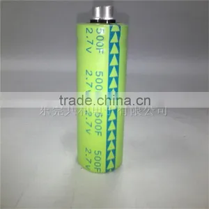 HOT !! Large Ultracapacitor 500f 2.7v Supercapacitor Cold Starting Using Car thumbnail-1