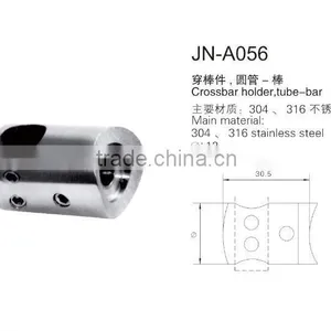 Balustrades Crossbar Holders/steel Balustrades Crossbar Holder/stainless Steel Balustrade Crossbar Holder thumbnail-1