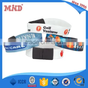 MDWW11disposable Rfid Wristbands for Events/350*15mm Fabric Woven Wristbands thumbnail-3