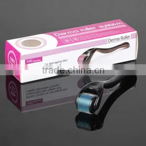 Derma Roller Titanium Micro Needle Roller 540 Needles Best Skin Medical DermaRoller for Body and Face thumbnail-5