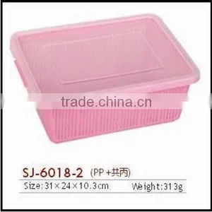 Round Plastic Washing Rice Basket thumbnail-5