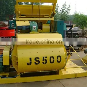 Shandong Shengya Machinery Concrete Mixer JS500 Automatic Cement Mixer thumbnail-1