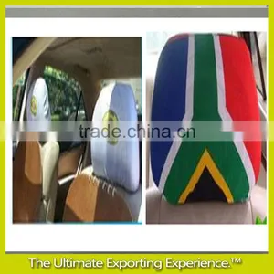 Custom Car Head Reast Cover thumbnail-2