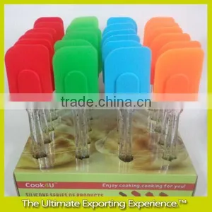 Silicone Butter Scraping,Colorful Silicone Kitchen Utensils Scraping Butter thumbnail-1