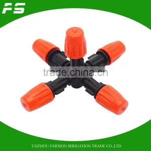 Adjustable 5 Spray Ways Garden Water Mist Sprinkler thumbnail-2