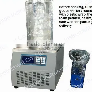 Laboratory High Vacuum Equipment Vacuum Freeze Dryer With Imported Compressor for Food and Vegetable Drying thumbnail-5