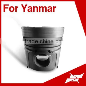 Taiwan Made Piston for Yanmar 4CH 6CH Marine Diesel Engine Spare Parts thumbnail-1