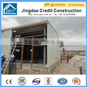 EPS/Glass Wool/PU/Rock Wool Panels Steel Structure Workshop Building thumbnail-6