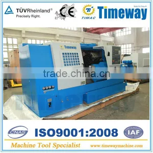 Double Spindle CNC Lathe Machine AK-25DS thumbnail-2