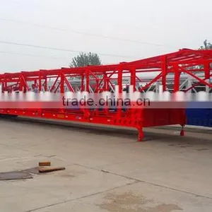 Delivery From Shanghai 40 Tons Cargo Trailer Truck Car Carrying Trailer thumbnail-5