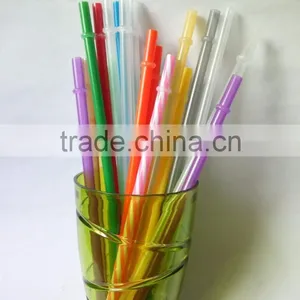 China Manufacture Hard Colorful Plastic Drinking Straw thumbnail-1