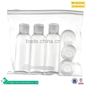 7 Pcs Travel Set Lightweight Personal Skin Care Empty Designer Plastic Lotion Bottles thumbnail-3
