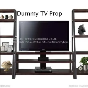 Dummy Fake TV Prop Dummy Display TV Stand Cabint Decorations thumbnail-2