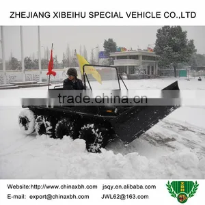 XBH 8x8-2 Amphibious Reversible Snow Plough Shovel Snow Special Car Snow Cleaning Vehicle thumbnail-3