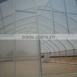 Galvanized Steel Farm High Tunnel Greenhouse thumbnail-1