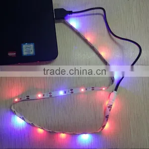 1M 30 LED Light Strip With USB Charged thumbnail-2