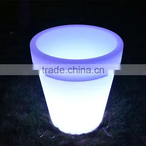 High Quality Light Garden LED Planter Factory Direct Wholesale LED Vase thumbnail-1