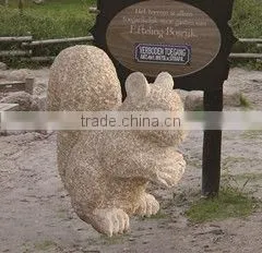 Granite Stone Sculpture Squirrel thumbnail-1
