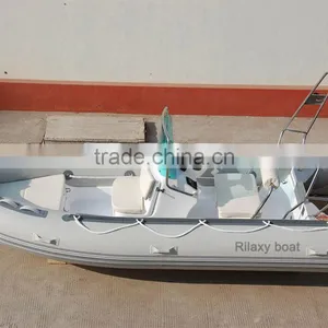 Factory Rigid Inflatable Rowing Boat thumbnail-1