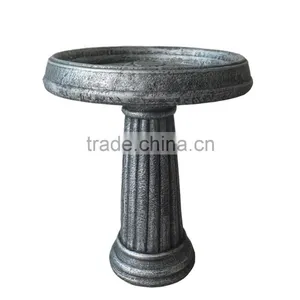 Cement Outdoor Handmade Garden Bird Bath Hot Sale thumbnail-3