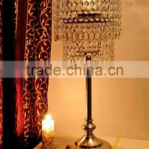 Wedding Table Crystal Chandelier Centerpiece Wedding Decor thumbnail-2