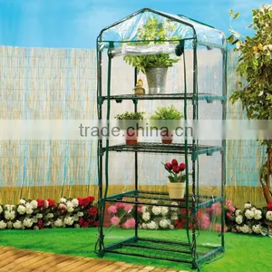 4-Tier Mini Green House, 69cm Long x 49cm Wide x 158cm High thumbnail-1