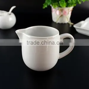 Factory Custom Design Your Own Dinnerware Porcelain Cruet Bottle / Plate With Lid / Milk Jug Ceramic Used Restaurant Dinnerware thumbnail-2