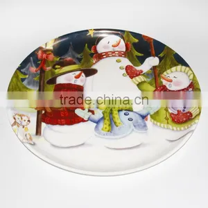 Round Plastic Plate/ PP Durable Plastic Tableware / Dish thumbnail-5