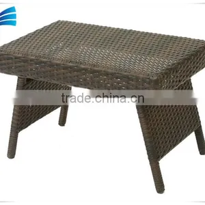 Outdoor Rattan Wicker Foldable Pool Table thumbnail-1