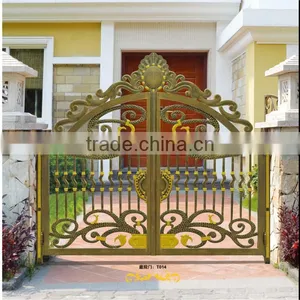 Home&Garden Main Gate Designs Modern Aluminum Garden Gate thumbnail-1