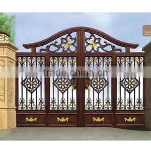 Home&Garden Main Gate Designs Modern Aluminum Garden Gate thumbnail-5
