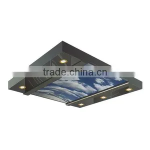 Fixture Stainless Steel Decorative Elevator Ceiling Panel thumbnail-3