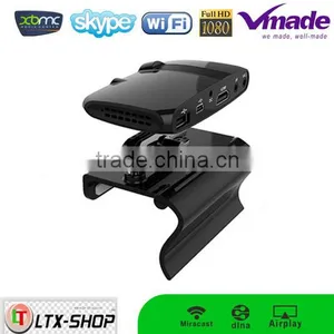Hot-selling Android TV Box With 5.0 Camera OTT Box 5.0MP Camera MIC Website Quad Core H3 Allwinner Android TV Box thumbnail-2
