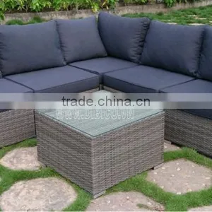 Modern Style New Fasion High Quality Outdoor Rattan Sofa Set thumbnail-1