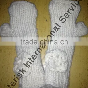 Knitting Woolen Gloves thumbnail-1