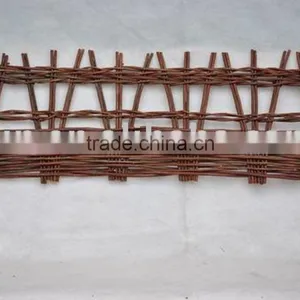 Garden Natural Willow Hurdle With Two Feet thumbnail-1