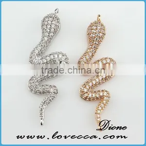 Girl Gift Silver Tree Pendant Necklaces Snake Shape Pendant for Sale thumbnail-1