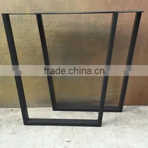 Factory Price Coffee Table Trapezoid Metal Bases for Wooden Funiture thumbnail-1
