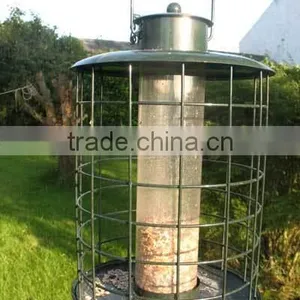 New Style Garden Metal Tube Seeds Hanging Bird Feeder thumbnail-2