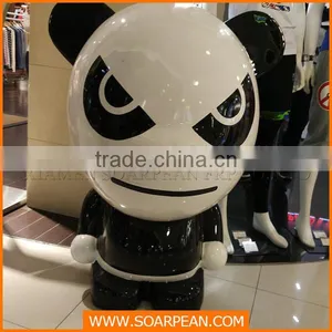Giant Modern Fiberglass Cartoon Bear Sculpture thumbnail-1