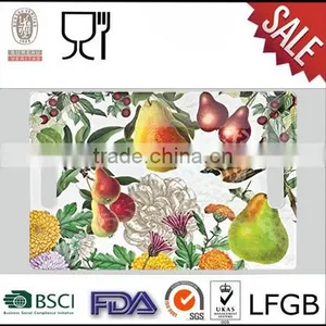 Fruit Melamine Serving Tray,Rectangle Large Melamine Plate thumbnail-1