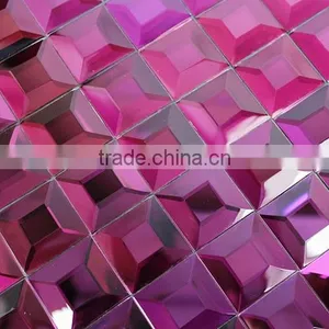 Diamond 5 Surface Glass Cheap Mosaic Tiles 30*30mm thumbnail-1