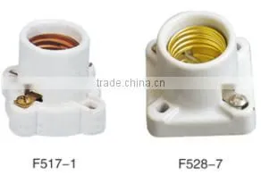 Edison Screw Shell Type of Ceramic Porcelain Lamp Holder / Lamp Socket E27 E27 thumbnail-5