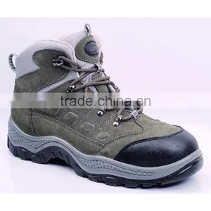 NMSAFETY Simple Design Classic Type Middle Cut Suede Leather Safety Shoes thumbnail-1